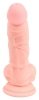 Dildo silikonowe medyczne z przyssawką 18 cm